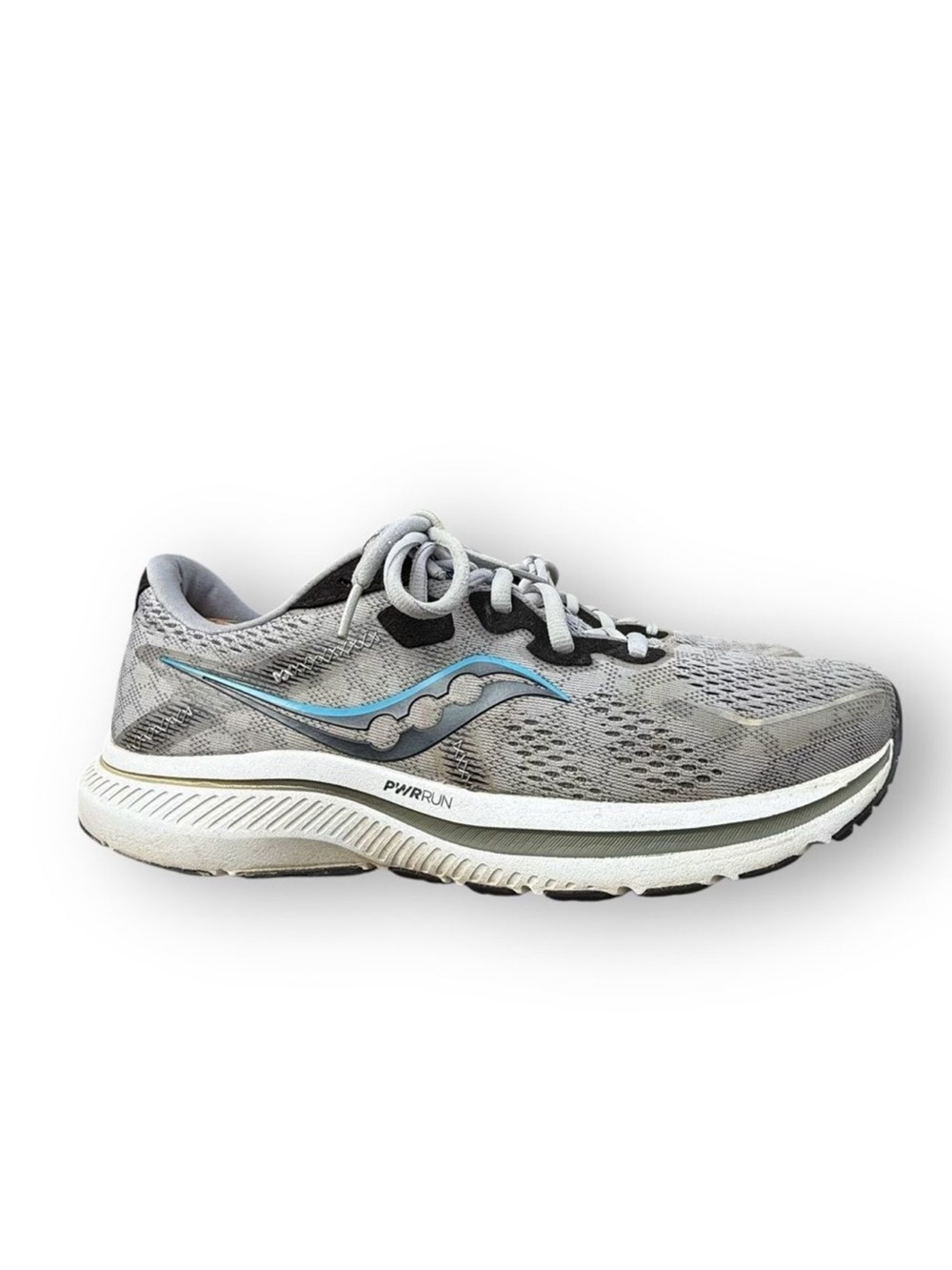 Saucony Omni 20 Men's Running Shoes Sneakers Alloy/Topaz Men's size 9.5